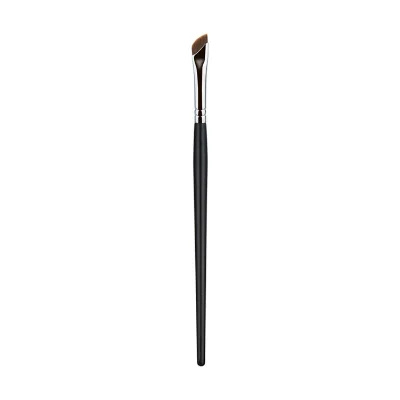 Reusable Thin Eyeliner Brush Wooden Brow Lift Lamination Gel Brush Logo Angled Eye Brow Brush for Eye Brows Lamination