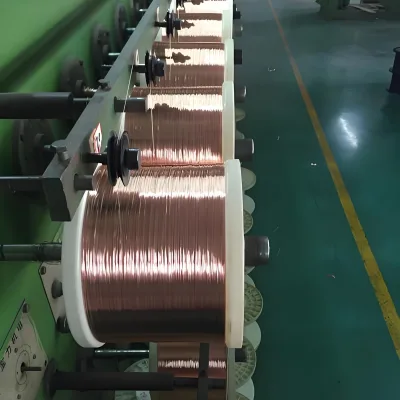 High-Turn-Count Fine CCA Enameled Aluminum Core Magnet Wire 0.2mm 130C for Energy Storage Inductor DC-DC Converter