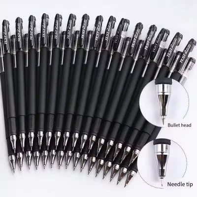 Best Selling Office Black Blue Red Clip Color 0.5 Custom Cheap Promotion Plastic Ballpoint Pen with Custom logo