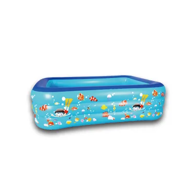 Custom Foldable PVC Inflatable Dog Paddling Pool Mini Air-Infused Garden Swimming Pool for Pets