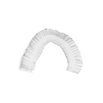 Portable Travel Waterproof Disposable Gloves Shower Cap Set PE Material Adult Hotel Beauty Salon Individual Packaging