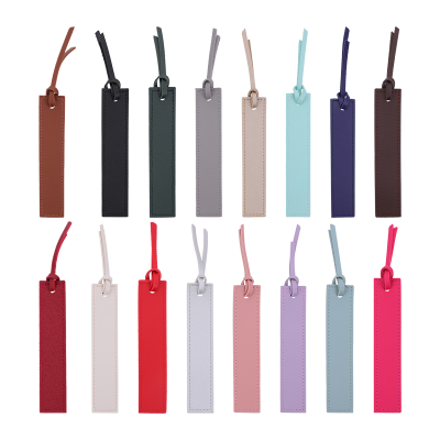 Leather Bookmarks Practical Rope Page Marker Promotional Bookmarks for Book Lovers