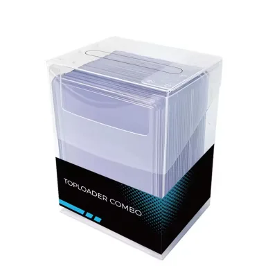 100+ Clear Trading Card Deck Box  for TCG CARDS Trading Cards