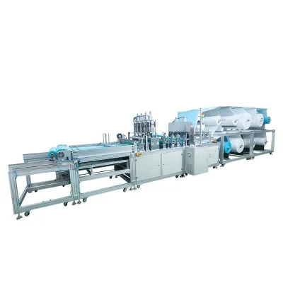 Polypropylene Bag Filter Making Machine High Speed Fully Automatic Pocket Air Filter Production Line