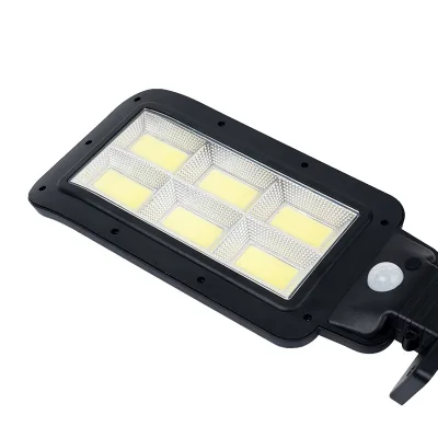 High Lumen Human Body Motion Sensor Rechargeable Waterproof Cob Multi Watt Energy Saving Street Light Outdoor Solar Light