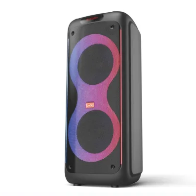 Pa Speakers Professional Loud Speaker Flame Light Party Active Speakers Box