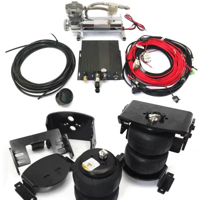 Gucton Top Grade 2-Way Electronic Controller Management System Aluminum Alloy Steel/Rubber New Air Ride Suspension Helper Kits