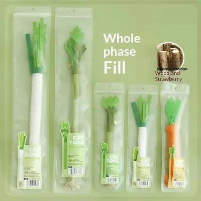 Interactive Lifelike Cat Teaser Toy with Long Durable Stainless Steel Rod and Handheld Wand-Boredom Buster