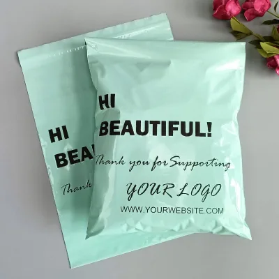 Mint Green Self Adhesive Poly Mailers Bag for Clothing Polymailer Mailing Bag Shipping Courier Shipping Bags for Clothing