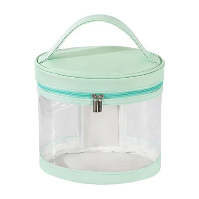 PVC waterproof cosmetic bag Storage bag Large capacity wash portable transparent bag