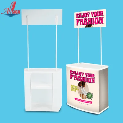 Custom Branded Outdoor Promotion Table for Mall and Corporate Exhibitions for Branding