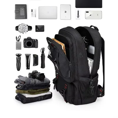 Lightweight 50 Liter Outdoor Travel Backpack for Men and Women Large Capacity Laptop Backpack Weekender Luggage Bag