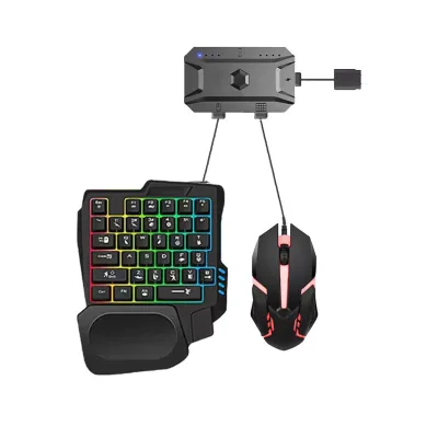 M1 4 in 1 Gaming Keyboard Intelligent Gaming Mobile Combos With One Click High Speed Portable Gaming Keyboard Combos.