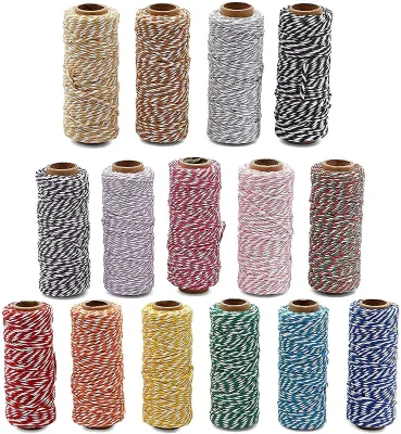 100% Jute Twine String for Crafts Multi-purpose Memory Woven 2/3mm 100m