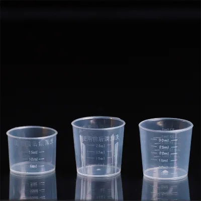 Different Size Sterile Easy to Clean Durable Eco Friendly High Temperature Resistance Small Plastic Mini Liquid Measuring Cup