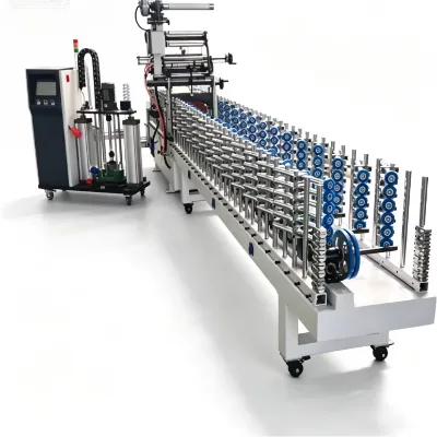 2026 Wood Hot Glue Profile Wrapping Machine for Woodworking Funitue Coating Machine for Wood Panel Door Window Aluminum Profile