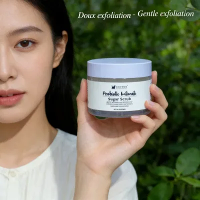 Custom Natural Herbs Anti-Bacterial Safe Eco-Friendly Feminine Care Sugar Scrub Intimate Wash
