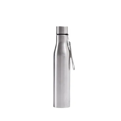 Wholesale Large-capacity Stainless Steel Insulated Beer Bottle Portable Outdoor Sports Water Bottle Carry Strap