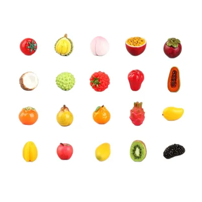 Micro-Landscape Realistic Three-Dimensional Resin Eco-Friendly Hand-painted Fruit Durian Simulation Food Play DIY Decorations