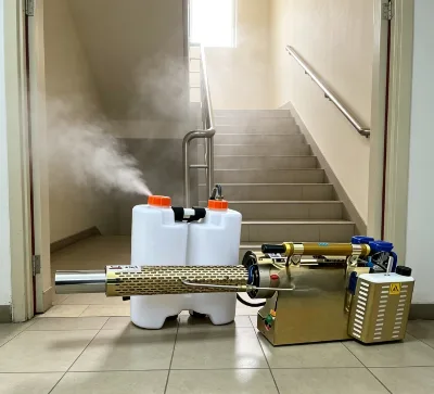 Professional High Atomization Cold Fog Sprayer Machine Large Coverage Area for Indoor Farms and Standardized Greenhouse