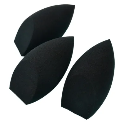 Custom New Shape Latex Free Black Cosmetic Makeup Sponge
