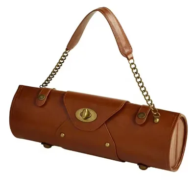 Premium Outdoor Portable Wine Cooler Gift Bag Classic Style Picnic Wine Carrier and Purse