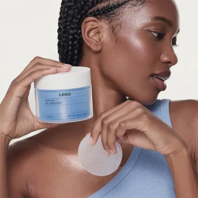 Wholesale Korean Style Skincare Gel Toner Pads Face Toner Pads
