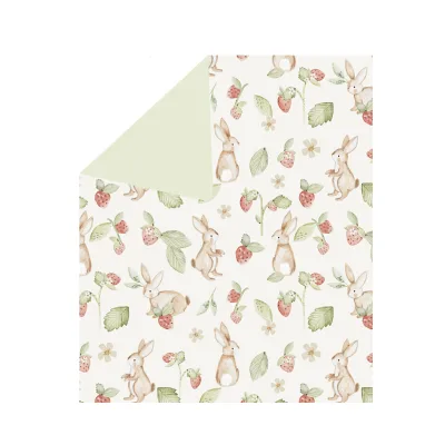 Baby's Skin-Friendly Non-Irritating 95%Polyester+5%Spandex All-Season Multifunction Washable Hand Blanket Cute Warm Summer
