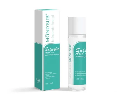 Wholesale Moisturizing Smoothing for Oily Acne Skin Salicylic Acid Facial Toner Private Label