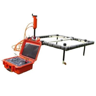 Receiver and Transmitter Loop Time Domain Transient Electromagnetic Survey Equipment for Deep Water and Mineral Detection