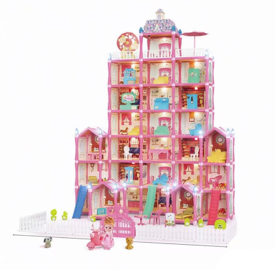 Hot Kids Doll House Dolls Home Plays House Toys Accessories Girls Doll House Furniture