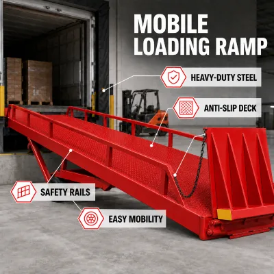 Warehouse Hydraulic Loading and Unloading Platform 8 Tons 10 Tons 12 Tons Portable Ramp on Demand Customization