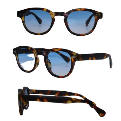 2026 Vintage Square Sunglasses Yellow UV400 Lens Sun Glasses with Decorative Rivets Tortoiseshell Frame Eyewear for Women Men