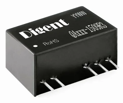 Digent QA153-1509R3 15V Input Voltage Isolation voltage 5000VAC SIP packaging