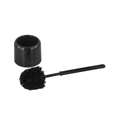 Black pp Toilet Brush with Holder Set Bathroom Accessory Wholesale Good Quality Custom Color