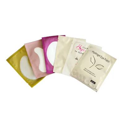 2022 Private Label Anti-Wrinkle Hidrogel Waterproof Golf Aloe Vera Lazy Under Eyelash Eyes Patch for Puffy Eyes