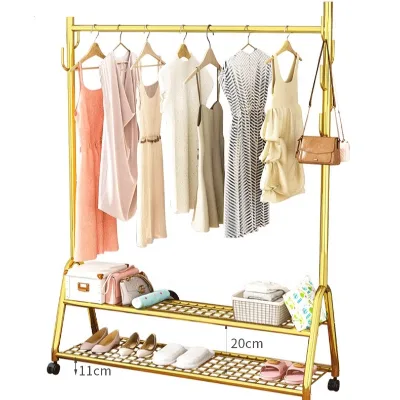 2022 New Arrival Metal Storage Clothea Rack Metal Hanger Clothes Rack