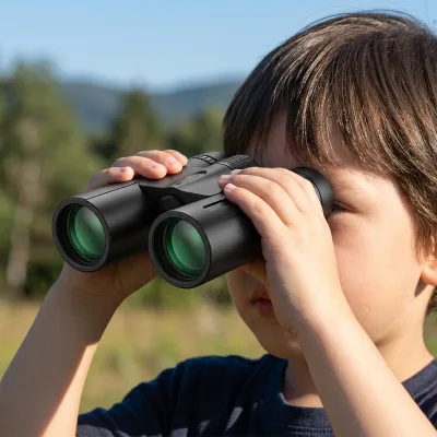 HD Waterproof Center Focus Wide Field Handheld Binocular Telescope for Observation
