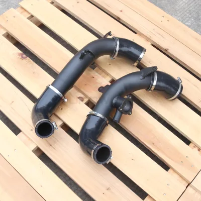 Aluminum Hot Charge Pipe Intercooler Hose Kit for toyota 22-24 V6 3.4L Hybrid