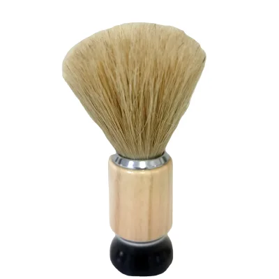 Pro Extra Length Fluffy Bristle Hair Wooden Handle Shaving Brush for Barber Hairdressing Shop
