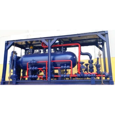 Oil Gas Water Separator Class ASME H2S Service Wellhead Test 3 Phase Separator