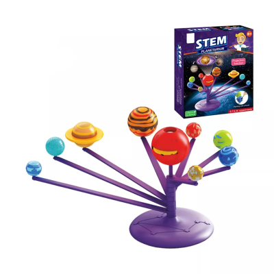 Hot Sale DIY STEM Assemble Educational Toy Drawing Solar System Space Planets Toys for Kids