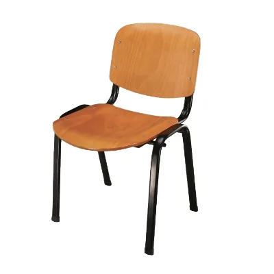 High Quality Durable Wood Cushion Office Meeting Lecture Study School Student Chair for Home Office and Outdoor Use
