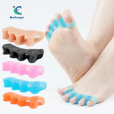 Foot Care Products Bunion Corrector SEBS Comfortable Protect Forefoot Toes Separating Separador De Dedo Toe Separator Stretcher