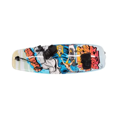Children's Carbon Fiber Jet Surfboard Gas Powered Motor ABS Wooden Construction Includes Surf Bag Repair Accessory for Ocean