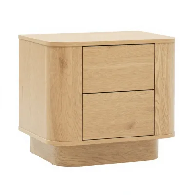 Oak Bedside Table