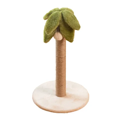 New Design Sisal Cat Tree Scratching Coconut Tree for Cats Dangling Ball Inspired Coconut Tree Toys