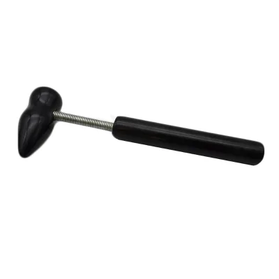 Bian Stone Acupuncture Massage Hammer Black Healthcare Hand Tool for Body Muscle Relax Pain Relief