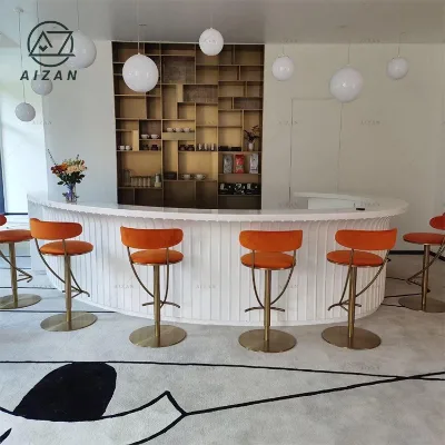 Luxurious Home bar Counter Modern White bar Counter Designs for Home