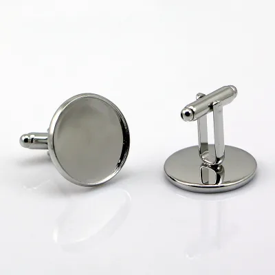 Beadsnice cuff link bracelet Channel setting for jewelry